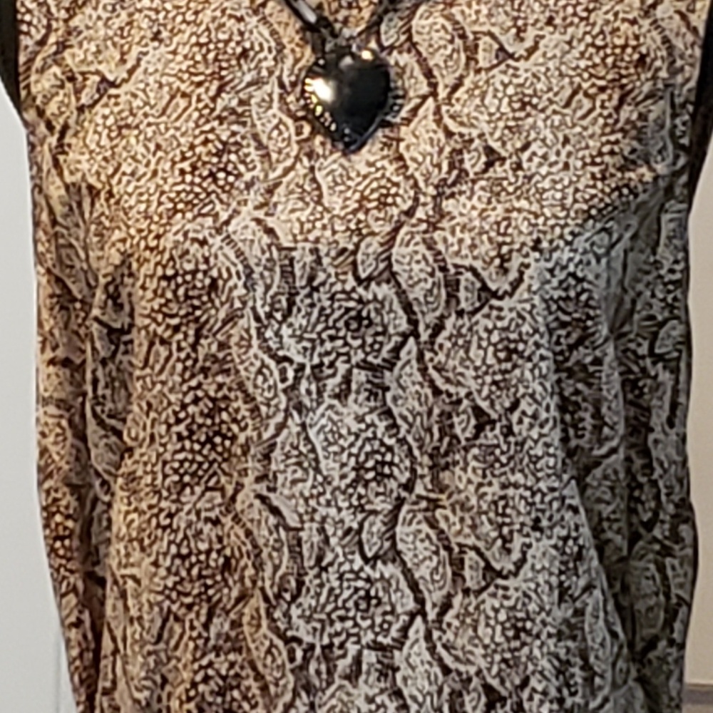 Sag Harbor‎ Animal Print Dress
